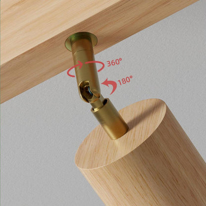 Loftspot i skandinavisk stil – massivt eg, naturel finish