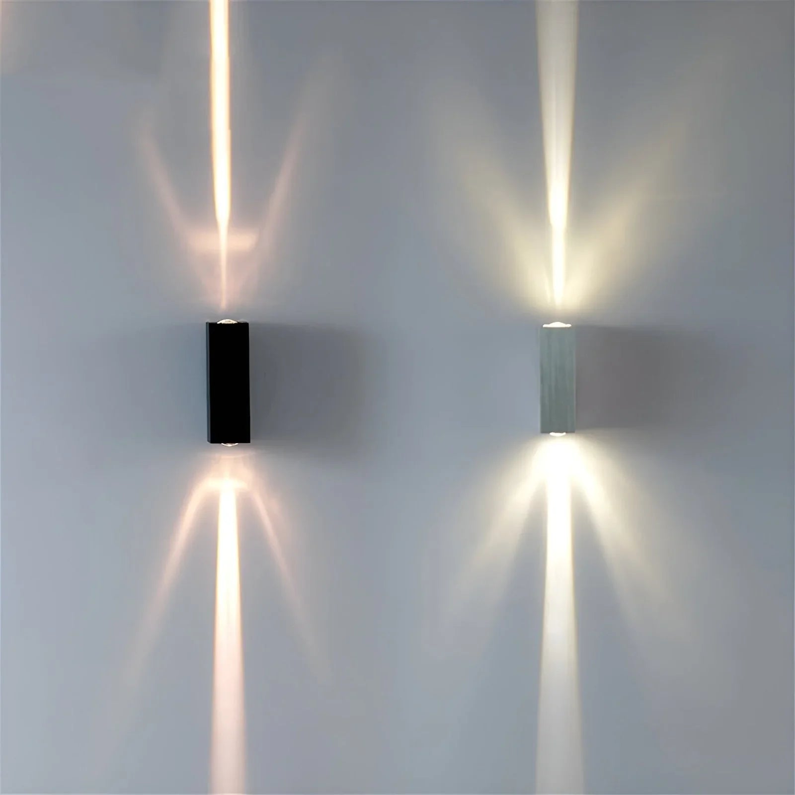 Mjørn Udendørs Væglampe – Sort LED Væglys i Aluminium (Vandtæt) - VELISSE03Lioren
