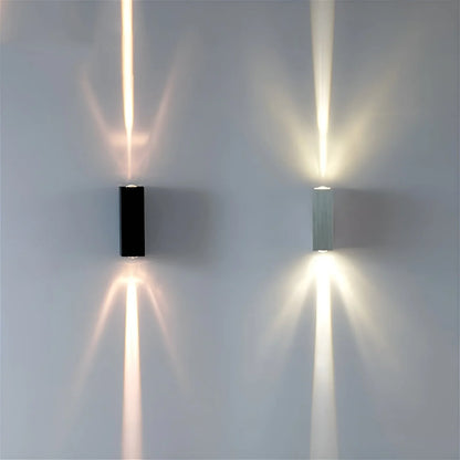 Mjørn Udendørs Væglampe – Sort LED Væglys i Aluminium (Vandtæt) - VELISSE03Lioren