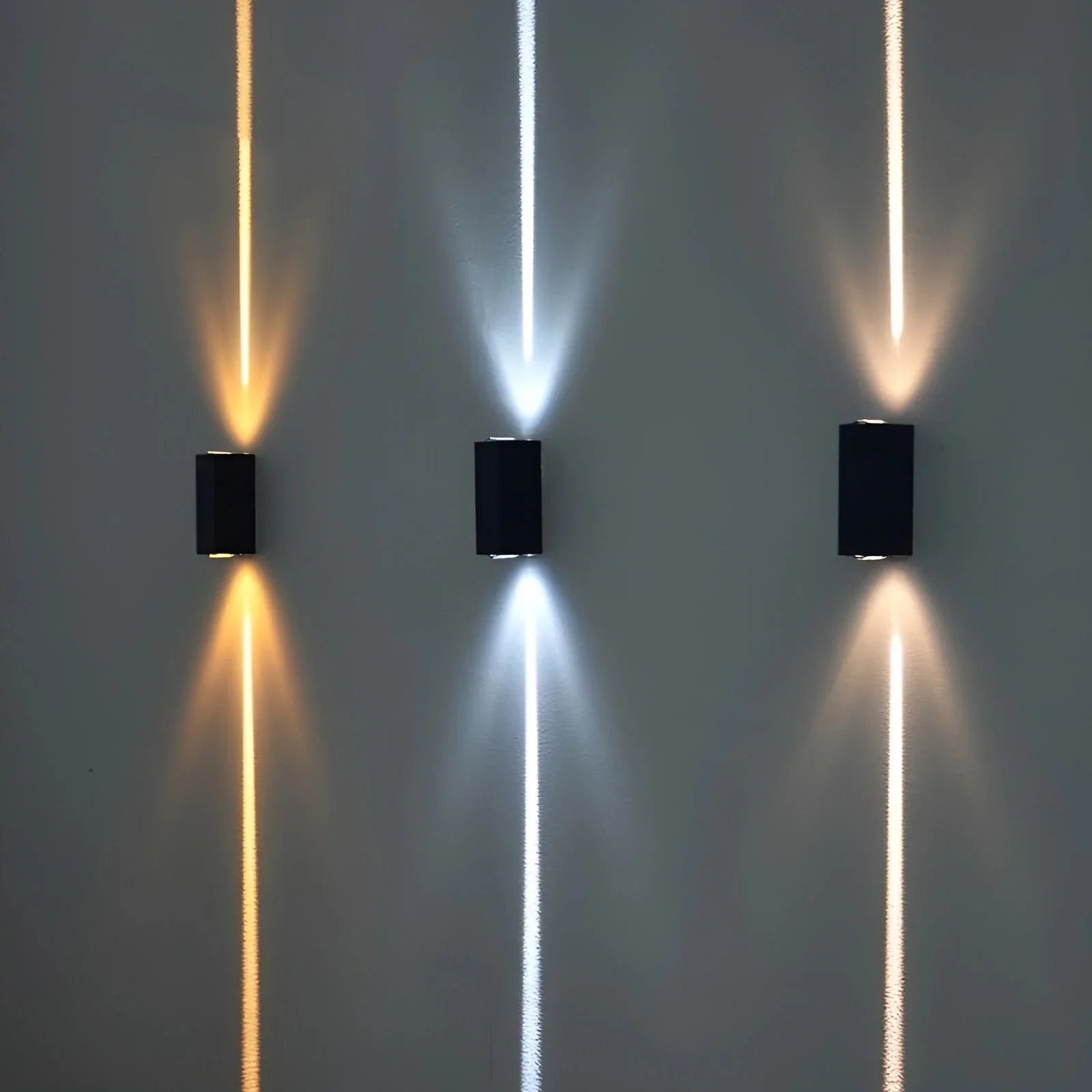 Mjørn Udendørs Væglampe – Sort LED Væglys i Aluminium (Vandtæt) - VELISSE03Lioren