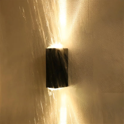 Mjørn Udendørs Væglampe – Sort LED Væglys i Aluminium (Vandtæt) - VELISSE03Lioren