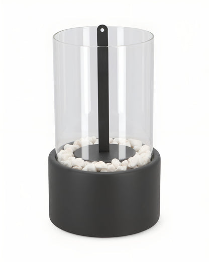 NordFlamme Table Fireplace – Elegant Bioethanol Ambiance