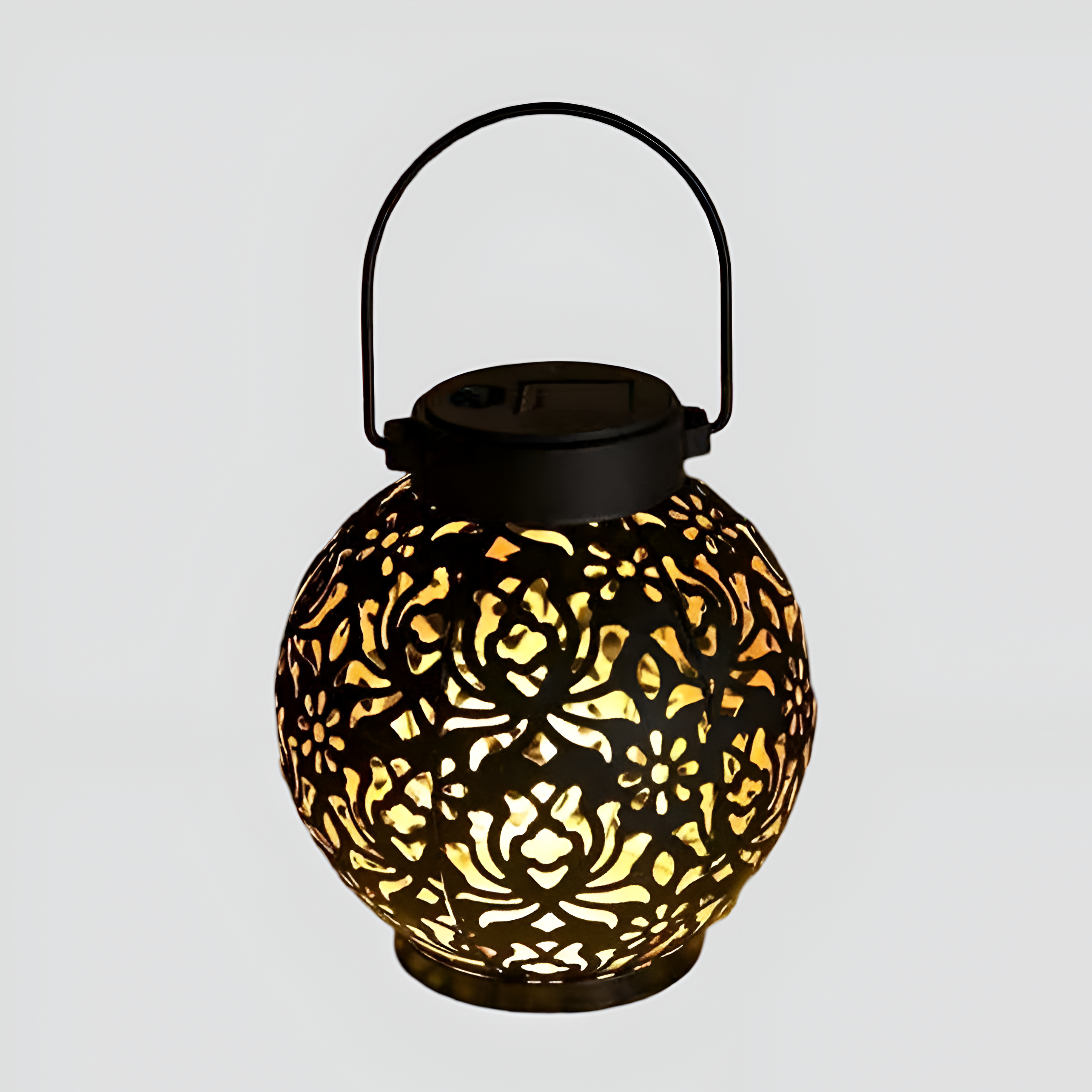 Elegant Solar Pendant Light for Atmospheric Garden Ambiance