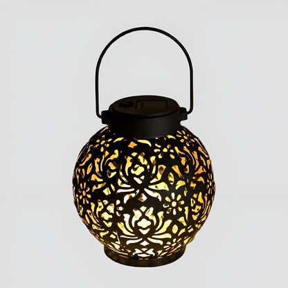 Elegant Solar Pendant Light for Atmospheric Garden Ambiance