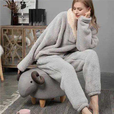 Tori – Sherpa-fleece Pyjamas: Varm og Hyggelig