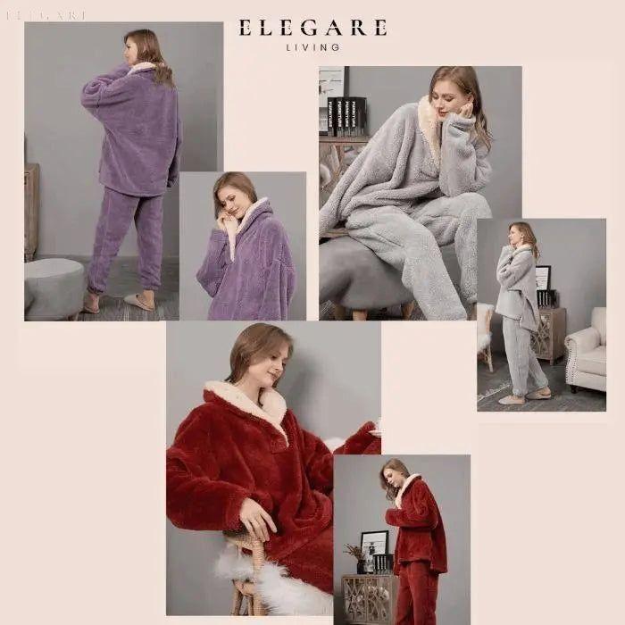 Tori – Sherpa-fleece Pyjamas: Varm og Hyggelig