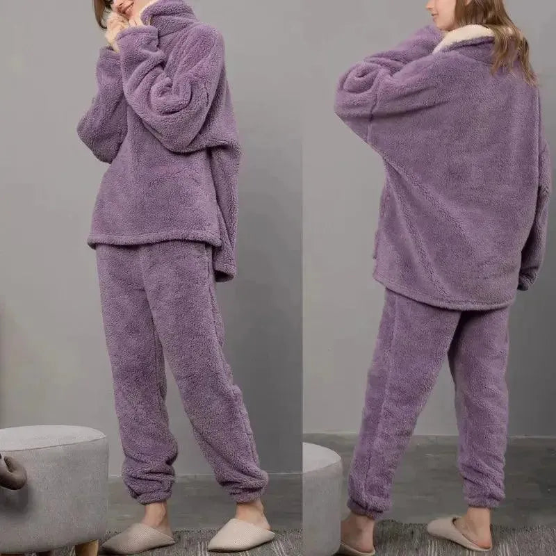 Tori – Sherpa-fleece Pyjamas: Varm og Hyggelig