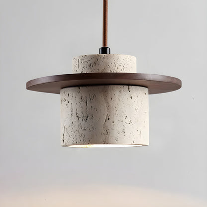 Hikari Wabi - Elegant Natural Stone Ceiling Lamp